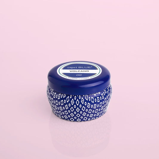 3oz mini blue tin - volcano