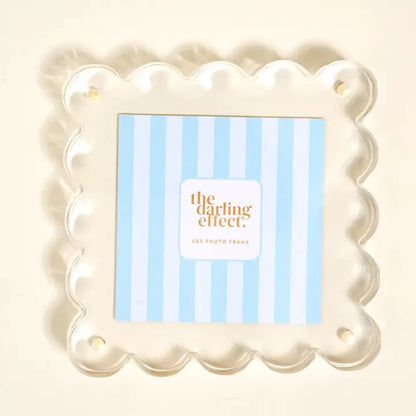 TDE Square Scallop Acrylic Frame