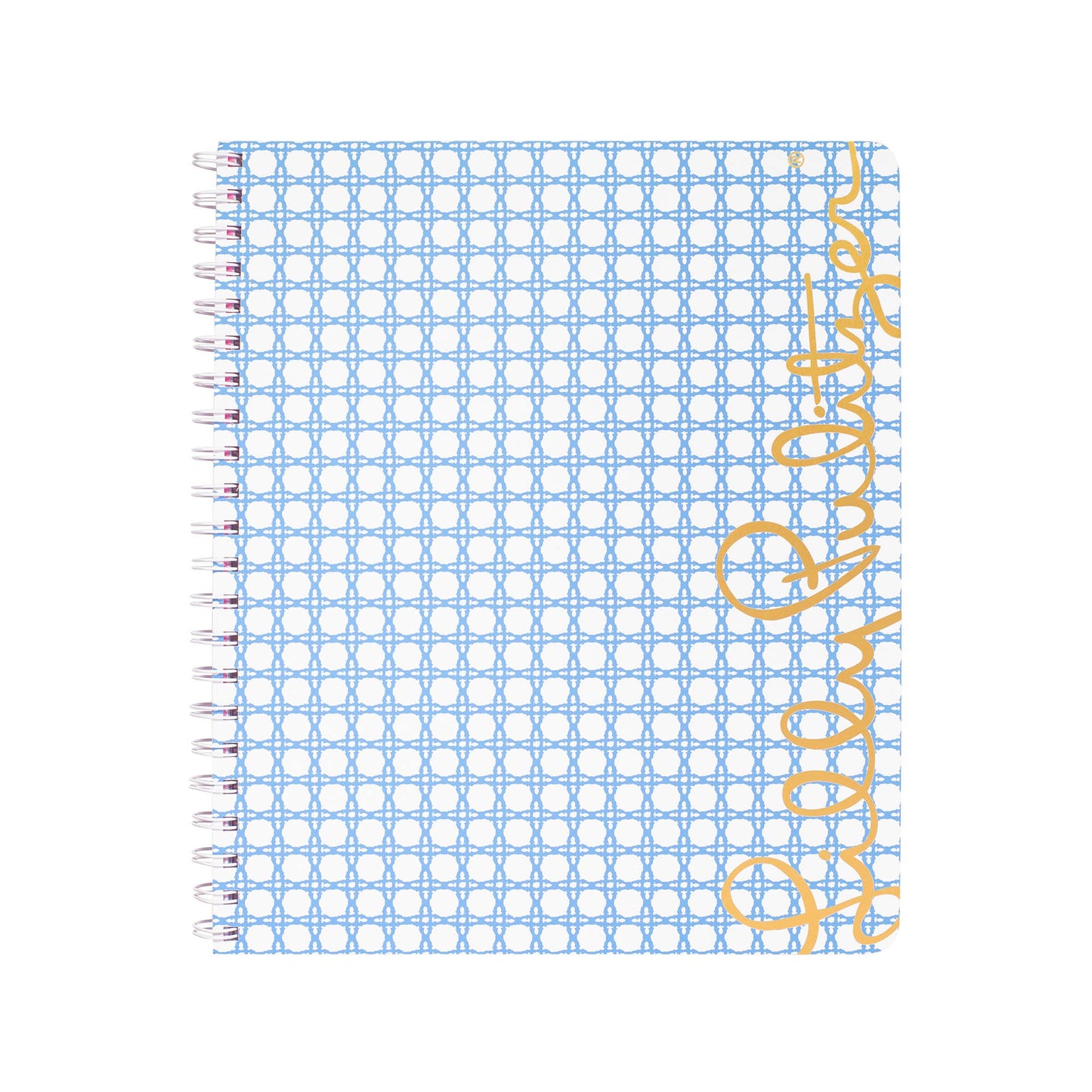 LP Large Notebook - Frenchie Blue Caning