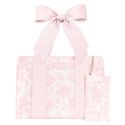Case Mate Jelly Tote Ballet Pink Afternoon Rose' Bow