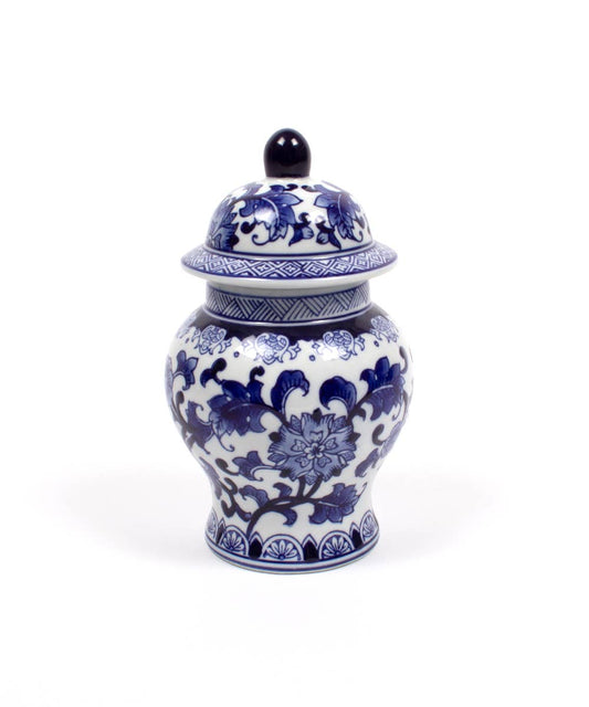 Blue Chinoiserie Ginger Jar