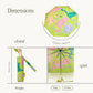NEW Print! Lime Arty Cats Eco-Friendly Duck Umbrella