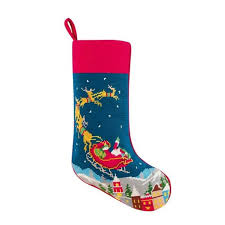 PH Stocking- Santa & Reindeers