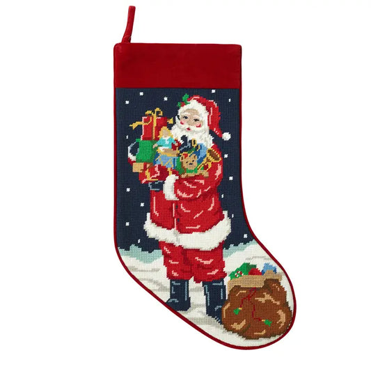 PH Santa W/Toys Stocking