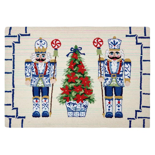 PH Chinoiserie Nutcrackers Hook Rug