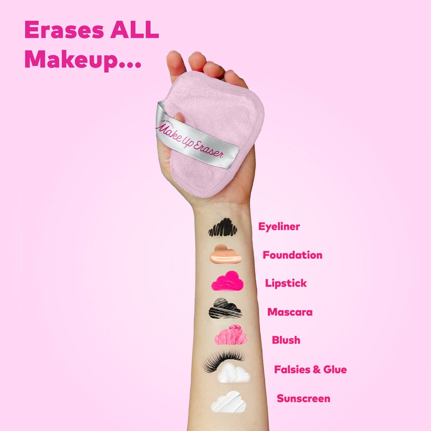 Silver Infused MakeUp Eraser 7-Day Set | Acne Prone Skin