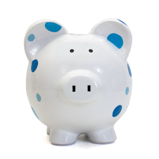 Blue Multi Dot Bank