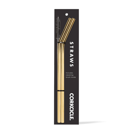 Corkcicle straw - Gold