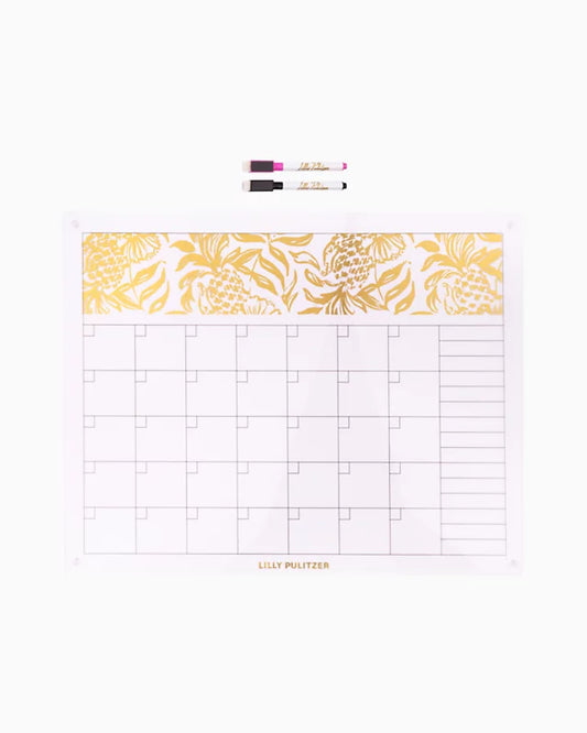 LP Dry Erase Calendar - Gold