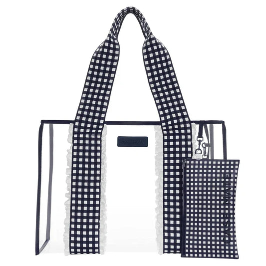 Case Mate Jelly Tote Navy Gingham