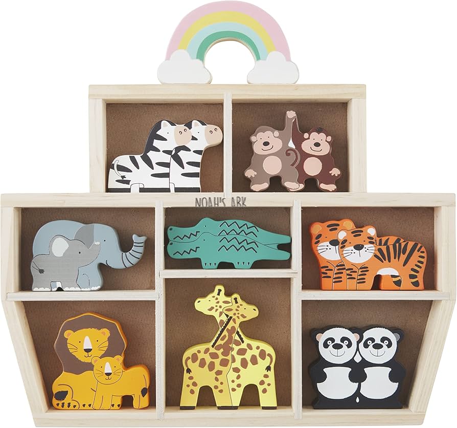 MP Noah's Ark Wooden Set