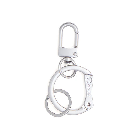 Oventure O-Boy Key Chain - Brushed Silver