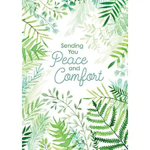 DD Peace and Comfort Foliage Card