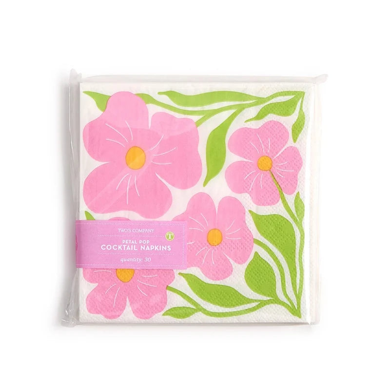 TC Petal pop cocktail napkins