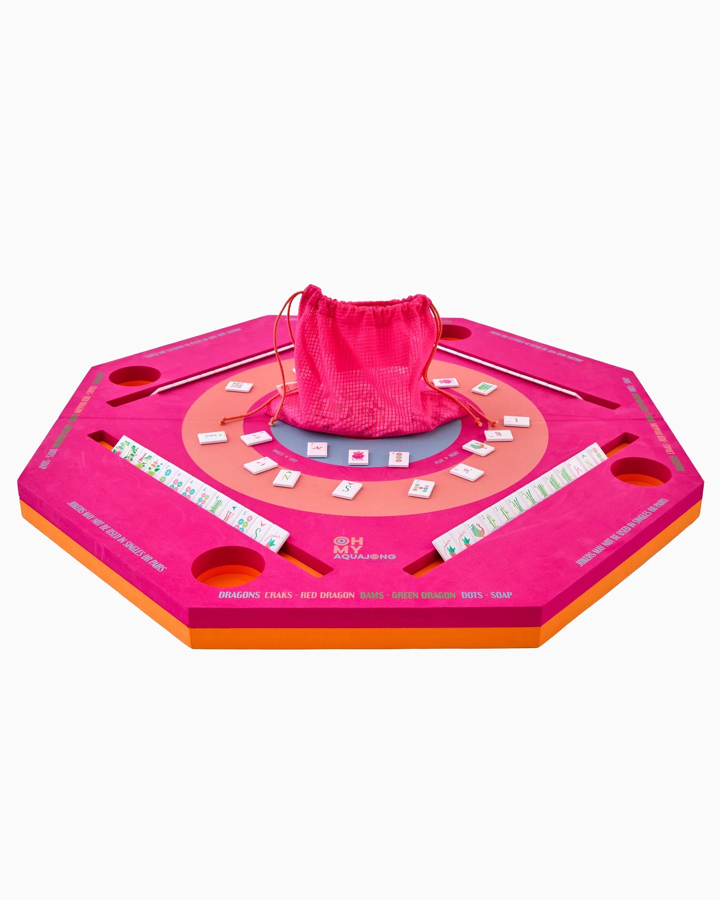 OMM Pink Aqua Jong Pool Mat