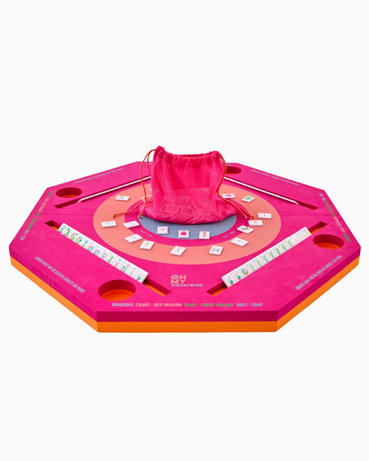 OMM Pink Aqua Jong Pool Mat