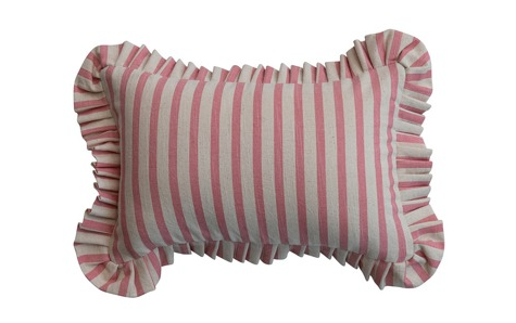 HM Lumbar Pillow w/Stripes