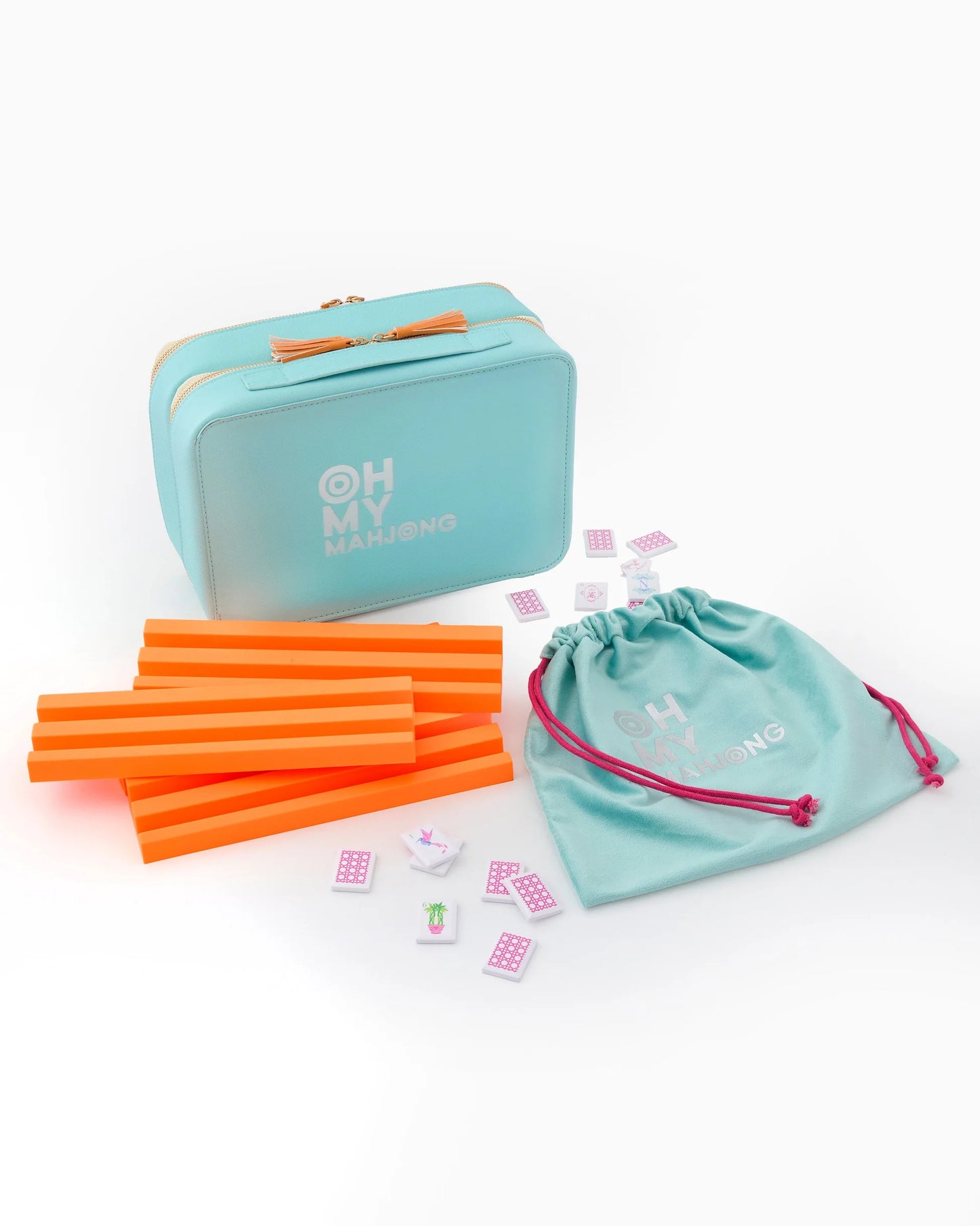 OMM Poppy Debutante Tile Travel Set
