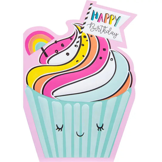 DD Pretty Cute Cupcake Card