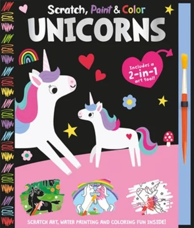 HOM Scratch, Paint and Color Unicorns