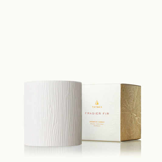 Thymes Ceramic Candle Medium- Fraiser Fir