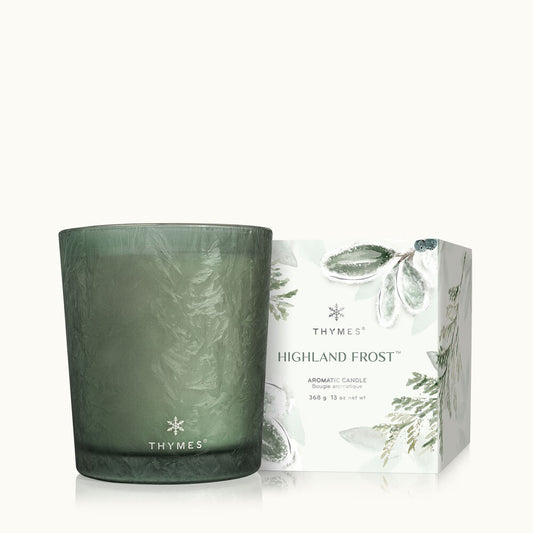 Thymes Highland Frost candle 13 oz