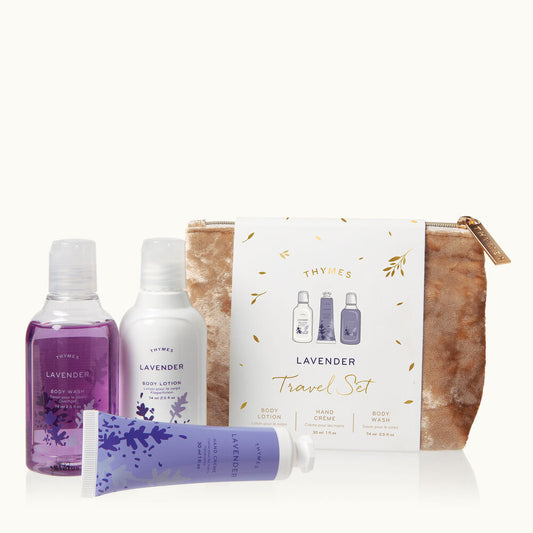 Thymes lavender travel set