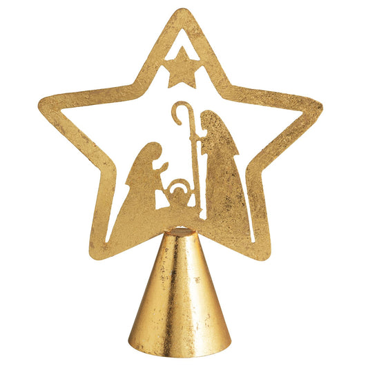 MP nativity tree topper