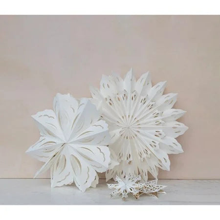 CC 25" paper snowflake ornament