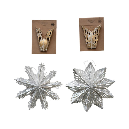 CC 9 inch snowflake ornament
