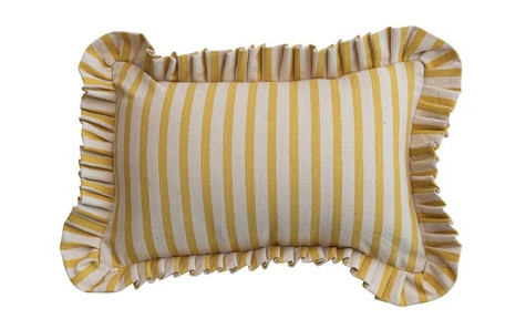 HM Lumbar Pillow w/Stripes