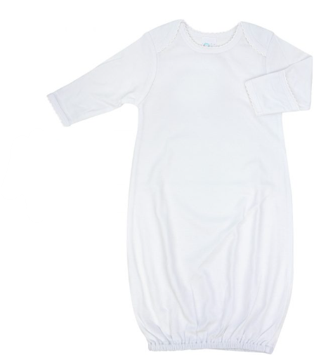 Paty pima overlap shoulder gown