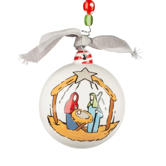Oh Holy Night Nativity Ornament