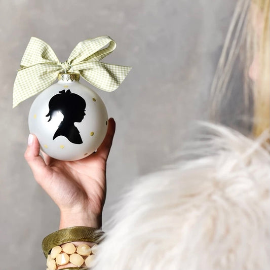 Girl Silhouette Ornament