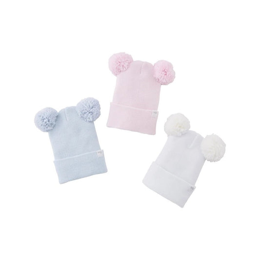 Pom-Pom Newborn Cap
