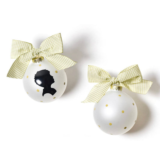Boy Silhouette Ornament