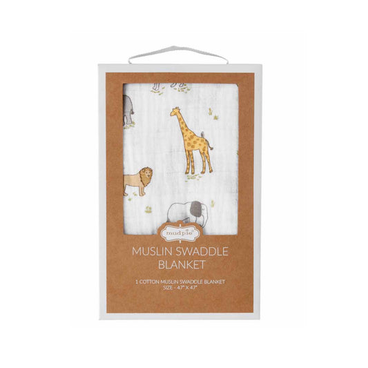 Safari Swaddle Blanket