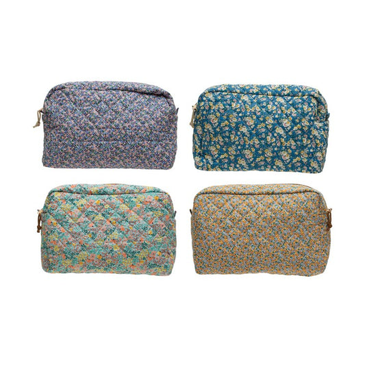 Quilted Cosmetic Pouch