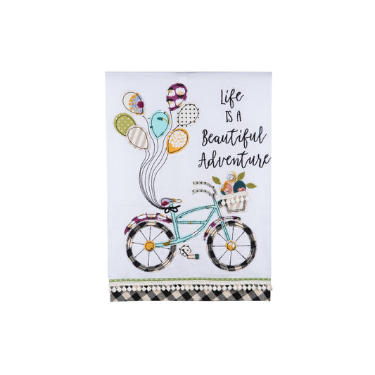 Life is a Beautiful Adventure Hand Towel